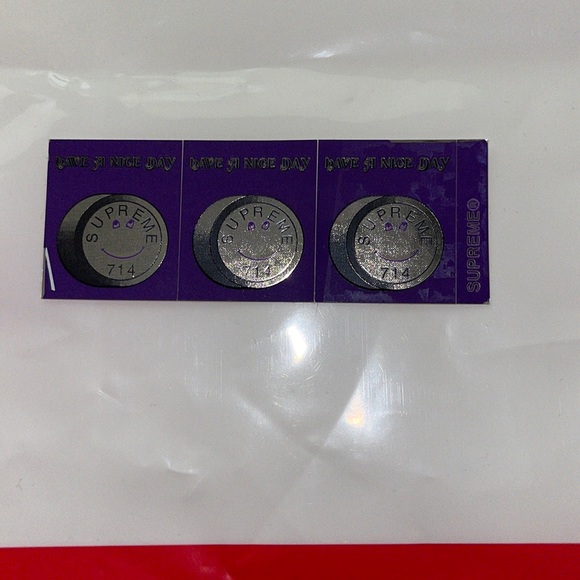 Supreme “Have a Nice Day” Sticker, NEW - Picture 3 of 4